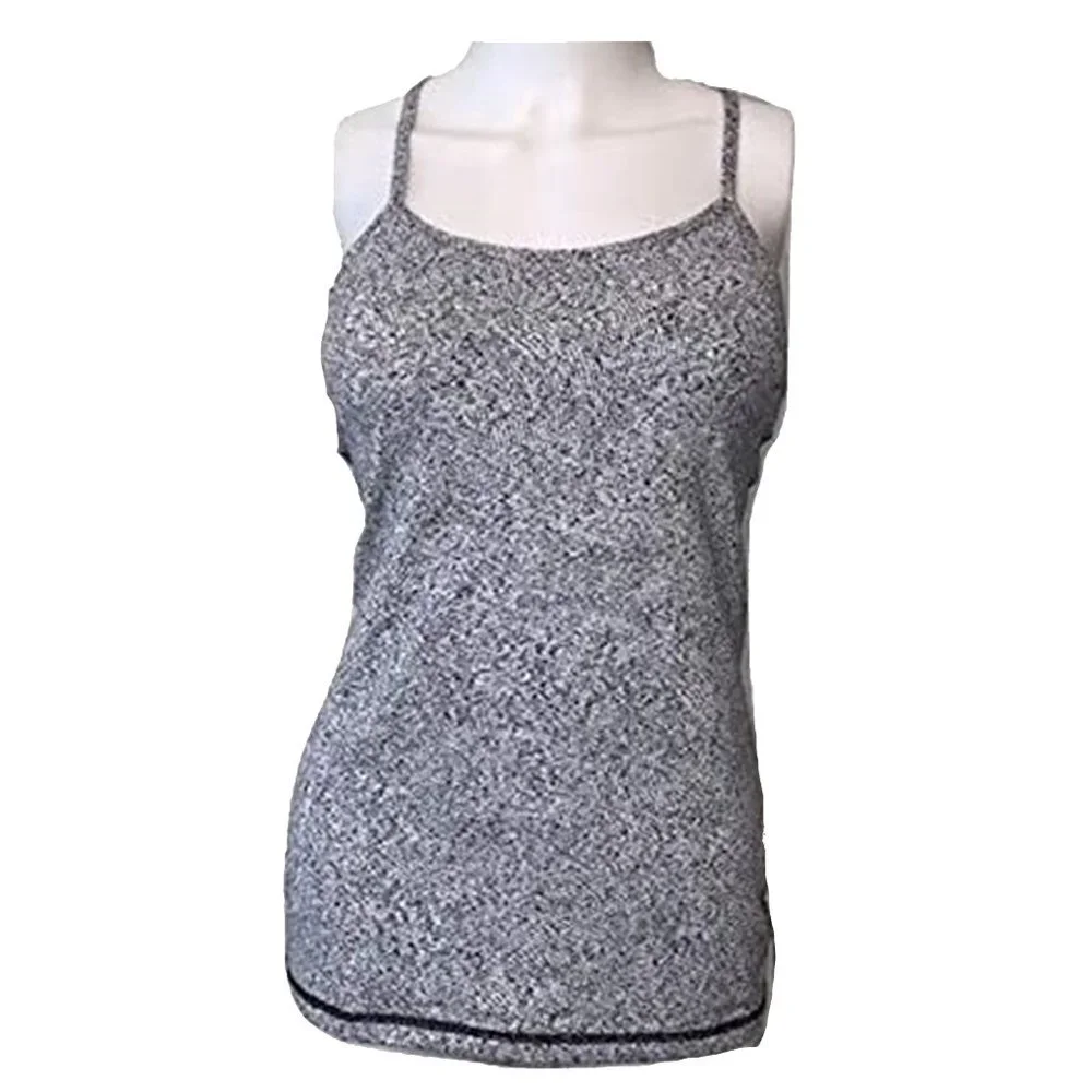 Lululemon Women's Power Y Tank Gray - Picture 3 of 7